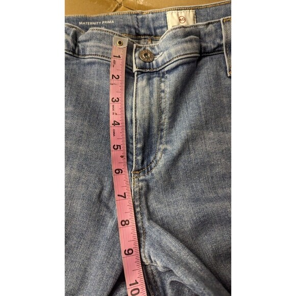 AG Adriano Goldschmied Maternity Prima Cigarette High Waist‎ Leg Jeans Size 32R - Picture 8 of 9